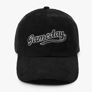 NEW David and Young Gameday Embroidered Corduroy Hat